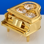 M-U-3239 (144) 4,5*6*5см. Рояль с 3 прозрачными хрусталиками