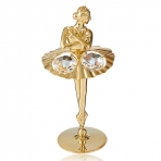 M-U-3679 (144) 4,5*4*9см  Балерина с 3 хрусталиками