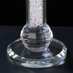 M-YW-62126 (36) Подсвечник из хрустального стекла, 7*7*18 см.