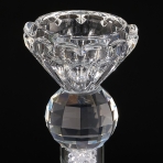 M-YW-62126 (36) Подсвечник из хрустального стекла, 7*7*18 см.