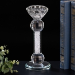 M-YW-62126 (36) Подсвечник из хрустального стекла, 7*7*18 см.