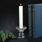 M-YW-62144 (120) Подсвечник из хрустального стекла, 7*7*6,5см.