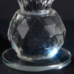 M-YW-62151 (100) Подсвечник из хрустального стекла, 7*7*7см.