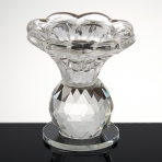 M-YW-62151 (100) Подсвечник из хрустального стекла, 7*7*7см.