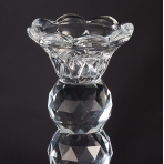 M-YW-62168 (60) Подсвечник из хрустального стекла, 7*7*16,5см.