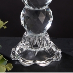 M-YW-62168 (60) Подсвечник из хрустального стекла, 7*7*16,5см.