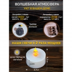 M-YW-061110 (100наб.) Набор из 10 пластиковых LED свечей, D=3,5, H=4 см