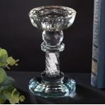 M-YW-041551 (36) Подсвечник из хрустального стекла с насыпными стразами, 12*6*6 см.