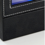 M-YW-63226-IP (9) Шкатулка для часов из искусственной кожи, 12*13*16 см.