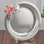 M-UF-812242M/SL (24) Тарелка для сладостей, 21*18,5*2см.