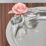 M-UF-812242M/SL (24) Тарелка для сладостей, 21*18,5*2см.