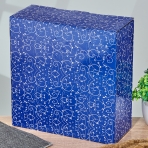 M-103101 (10) Тортница из стекла и металла, на ножке, 30*30*20см.