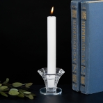 M-XN-01201 (160) Подсвечник стеклянный, 6,5*6,5*5 см