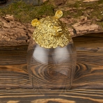 M-7327 (24) Набор из 2-х бокалов для виски Медведь и Кабан 24K Gold Color Plated 350мл, 7,5х7,5х13см