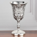 M-YW-5305 (600) Набор из 6-ти рюмок, 25 мл., 18K Silver Plated, 4х4х7,5 см.