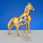 M-U-4552/LG (96)  Лошадь с 4-мя хрусталиками, 9х3х9 см.