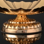 K-2012 (12) Фруктовница на ножке, 24х24х9 см.