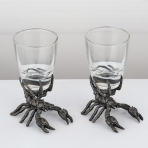 K-3035 (60)  Набор из 2-х стопок-перевертышей "Скорпион" (50мл/стопка) d=4.8см h=9см