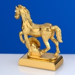 M-U-0010/2LG (192) Лошадь с монеткой и пожеланием 