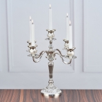 M-YW-041727 (24) Канделябр пятирожковый, металлический, 31х31х36,5 см.