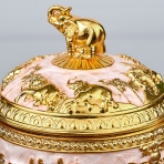 M-YW-041653 (48) Сахарница с крышкой и ложечкой 