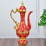 M-YW-5342 (30) Набор из 6 рюмок на подносе с кувшыном, 35/220мл., 4,5х7/12х7х22,5/24,5х24,5х1,5 см.