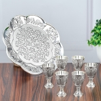 M-YW-5346 (30) Набор из 6 рюмок на подносе 