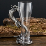 M-96306 (16) Бокал для пива "Дракон", 500 мл., 13х10х22,5 см.