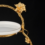 M-62014 (4) Фруктовница двухярусная с Птичками, 32,5х24,5х40 см.