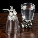 M-62034 (24) Набор из 12 стопок-перевертышей "Охотник", (35мл/стопка), d=4.2 см h=7,8 см