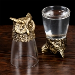 M-62036 (24) Набор из 12 стопок-перевертышей "Охотник", (35мл/стопка), d=4.2. h=7,8 см.