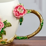 M-96332 (36) Кружка фарфорова с ложкой 