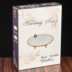 M-62017 (24) Фруктовница с Вишней, 28,5х20,5х6,5 см.