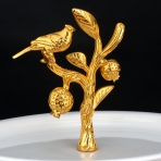 M-62029 (12) Фруктовница 2-х ярусная с Птичками, 30,5х21х32 см.