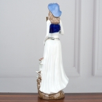 YW-00949/4 (24) Фарфоровая статуэтка "Девушка", 9*8*29см.