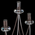 M-JX-16811 (12) Подсвечник на пять свечей металлический, 38,5х9,5х38 см