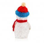 ST-1194 (4) Снеговик со снежком , холодно-белая подсветка, 35 светодиодов, 36*25*57см