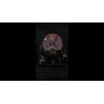 M-HY-15809 (8) Водяной шар со светодиодамии, музыкальный, с моторчиком вращающим снег, 15*13*16см.