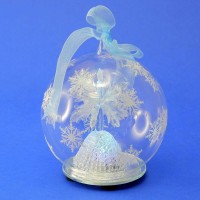 Водяной шар со снегом. Купить в магазине уютных русских сувениров!