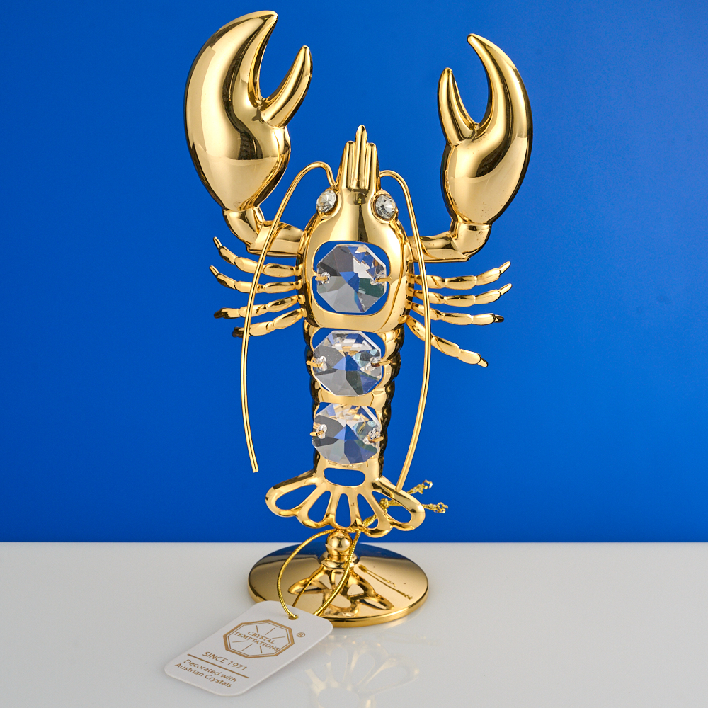 M-U-3748-D (96) 7,5*3*12см. Рак на подставке