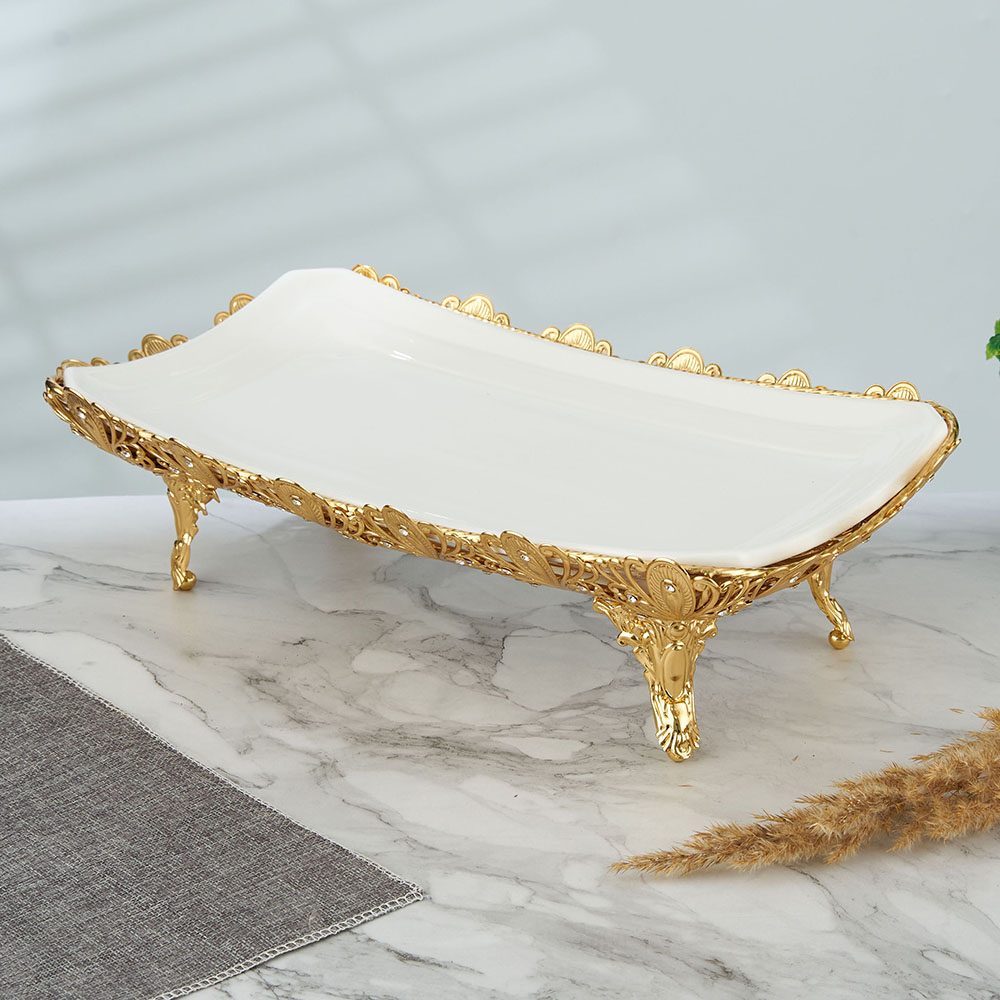 M-UF-841687L/LG (8) Фруктовница, 36,5*21,5*10см.