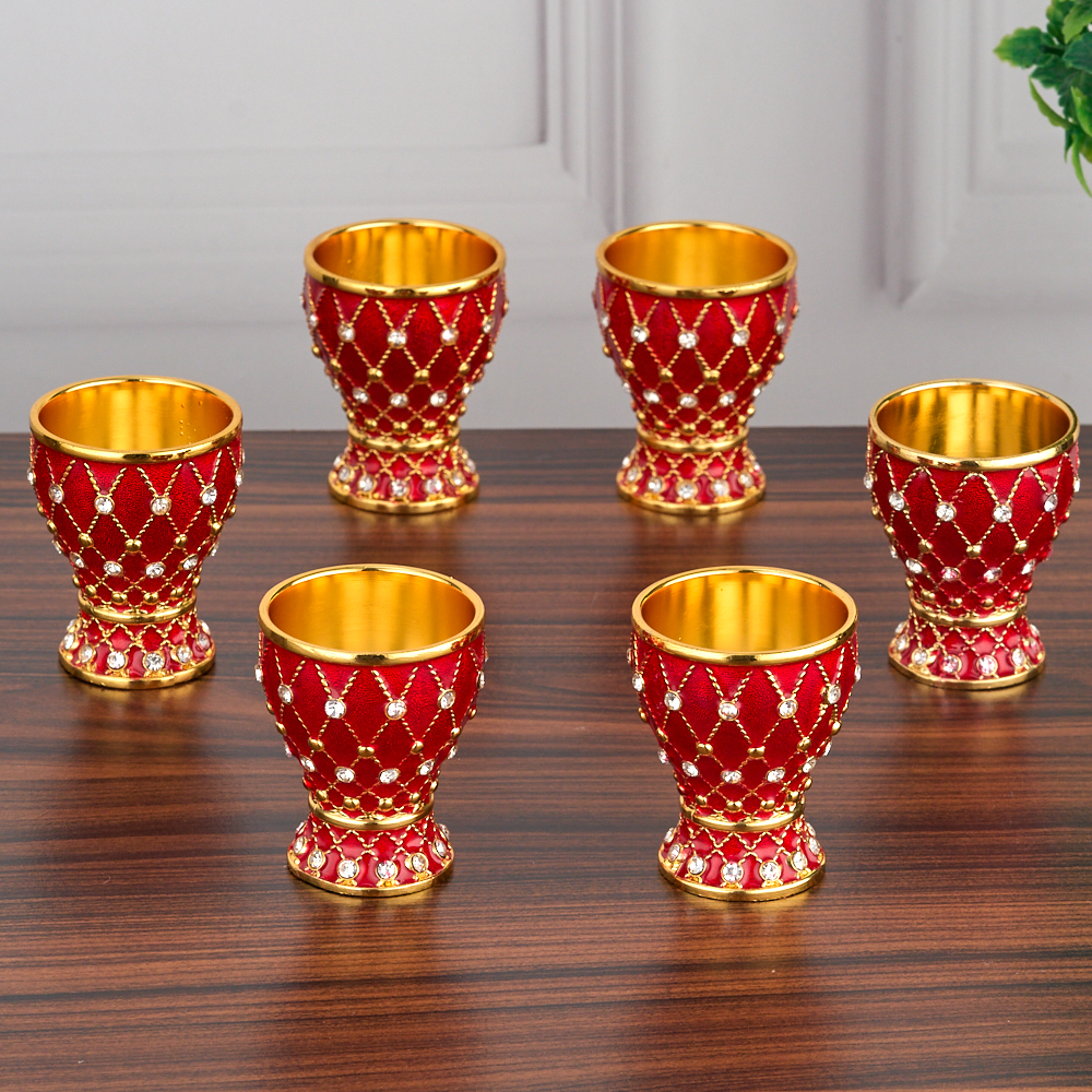 M-YW-101564 (36) Набор из 6-ти рюмок, 35 мл., 4х4х5,5 см.