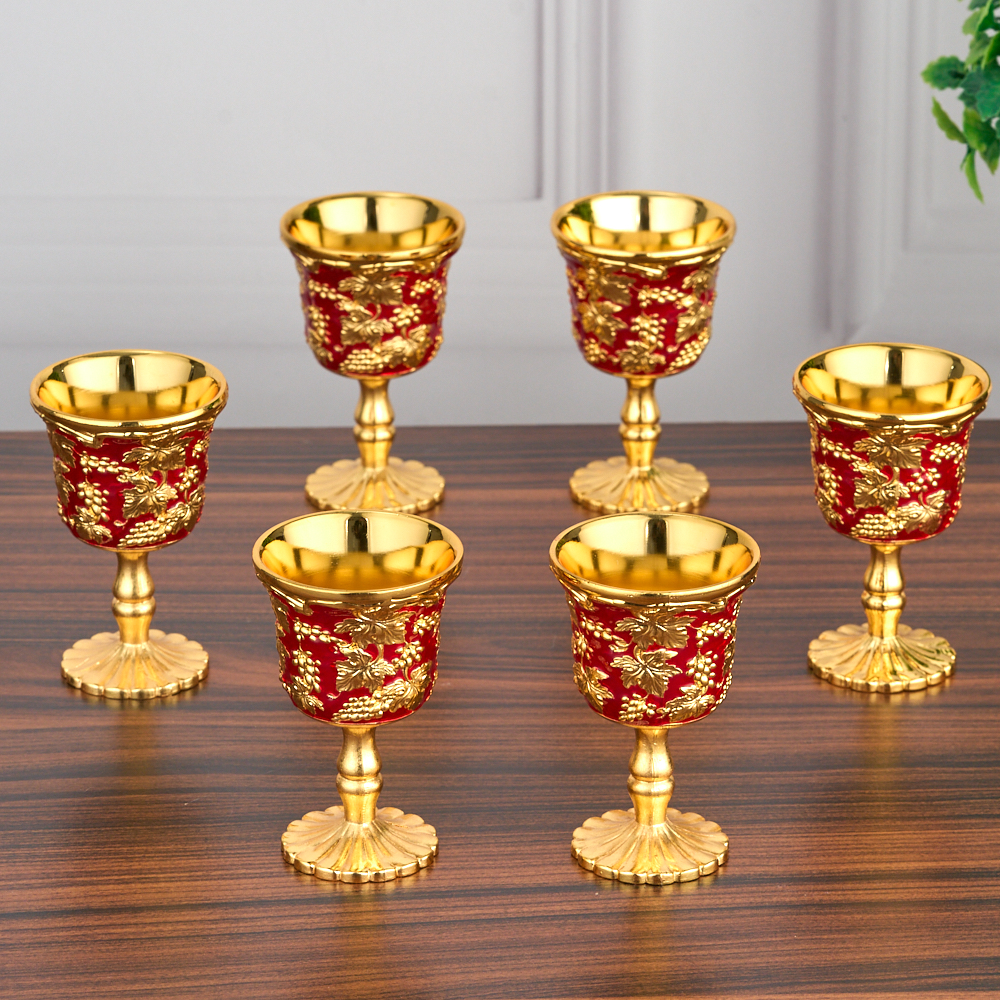 M-YW-101568 (36) Набор из 6-ти рюмок, 35 мл., 4,5х4,5х7 см.