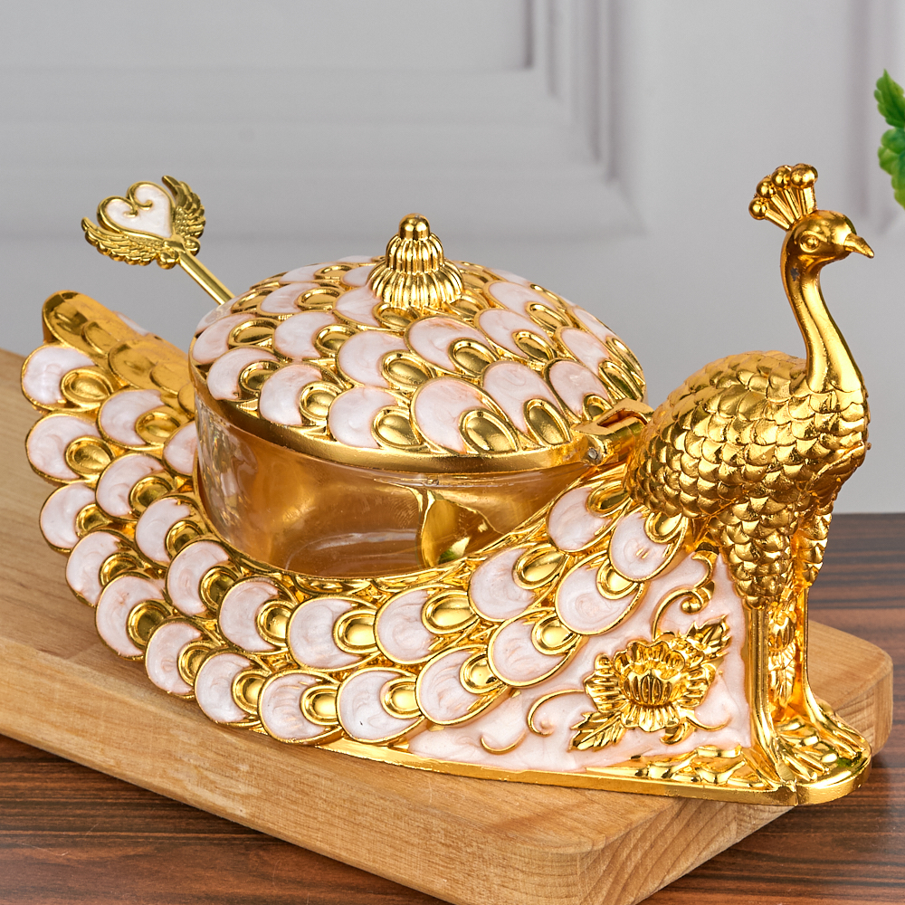 M-YW-6176 (24) Сахарница с ложкой 