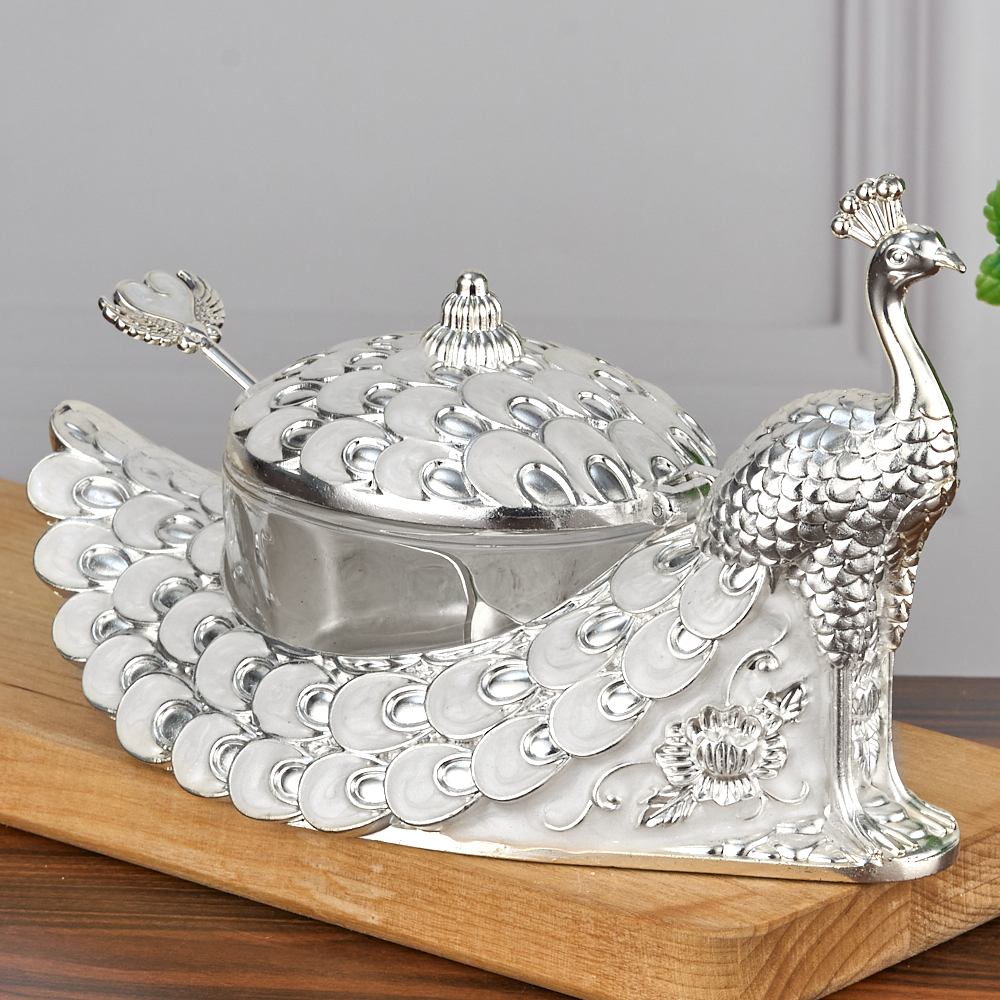 M-YW-6177 (24) Сахарница с ложкой 