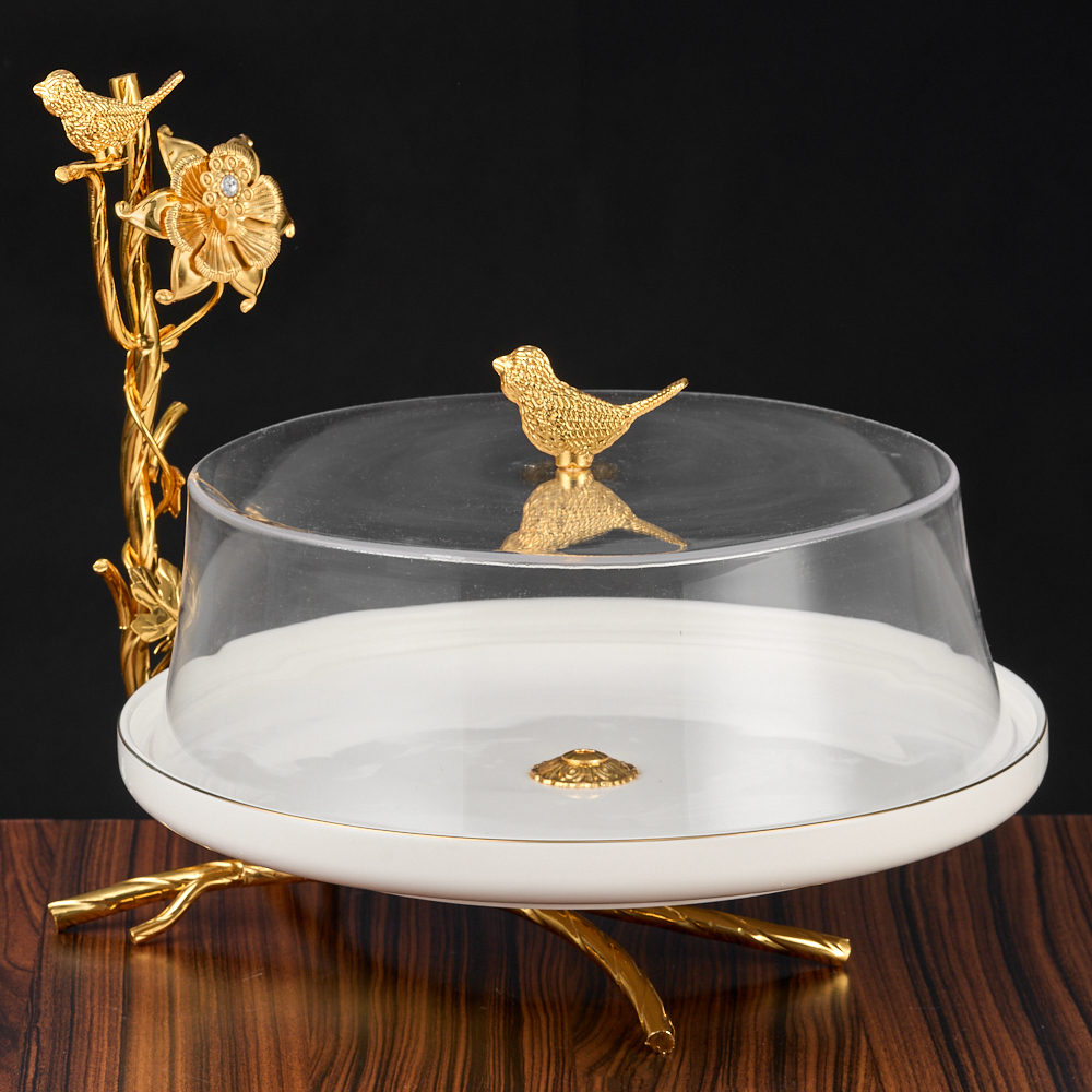 M-62002 (6) Тортница с крышкой 