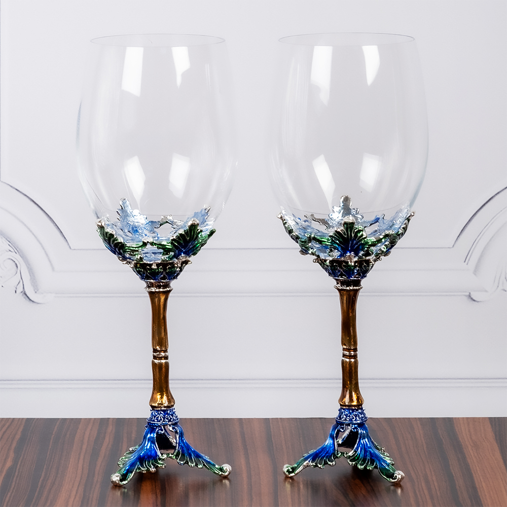 M-96325 (12) Набор из 2-х бокалов для вина, 350 мл., 8х8х22 см. 