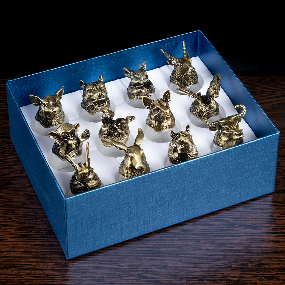 M-97030 (24) Набор из 12 стопок-перевертышей "Охотник", (35мл/стопка), d=4.2, h=7,8 см.