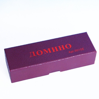 YW-00379 (60) Домино, пластик  18*5см 