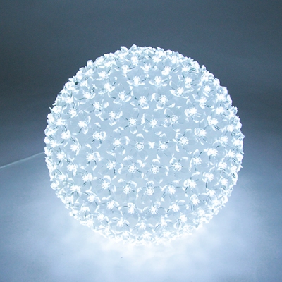 PP-00108 (18) Шар Новогодний подвесной пластиковый с 300 LED светодиодами, D=25см